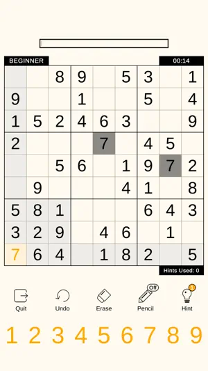 Sudoku App screenshot 2