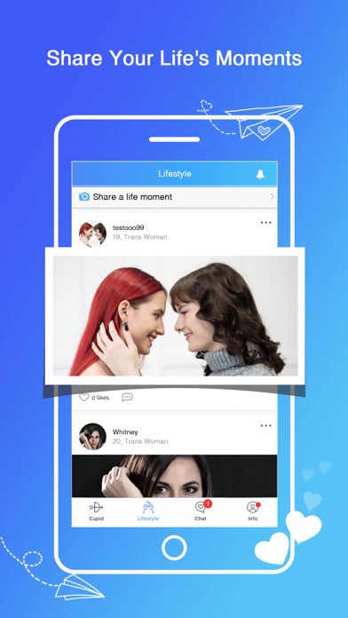 Tser: TS, Transgender Dating Screenshot
