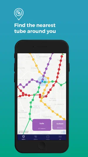 Metro Milan timetables & lines screenshot 1