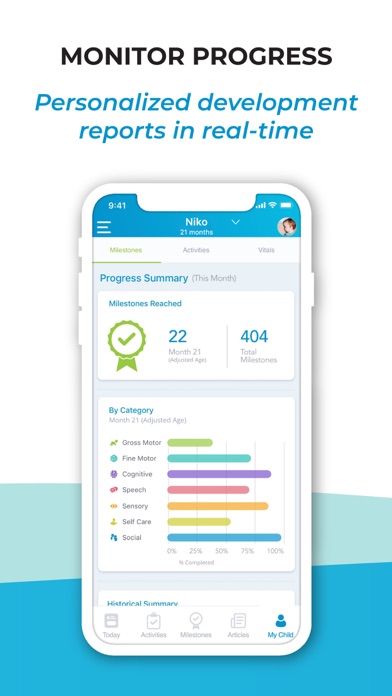BabySparks - Development App iPhone screenshot 6 - Education app