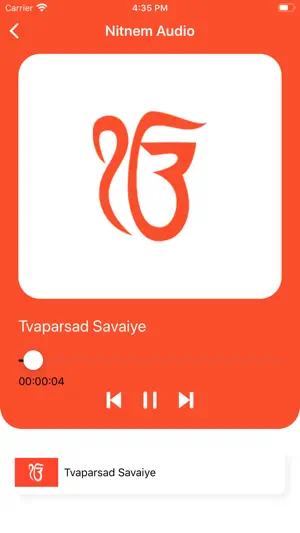 Nitnem Audio screenshot 4