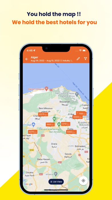 Namlatic Hotel Booking Screenshot