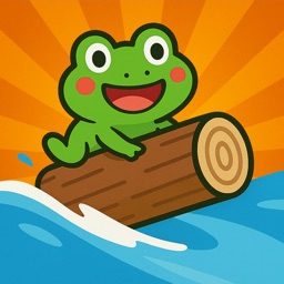 Lots of vigorous flowing logs
