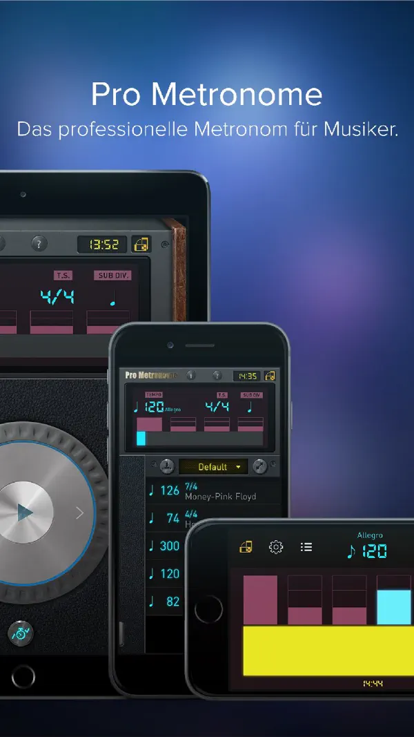 Pro Metronome - Tempo & Tuner Screenshot 1