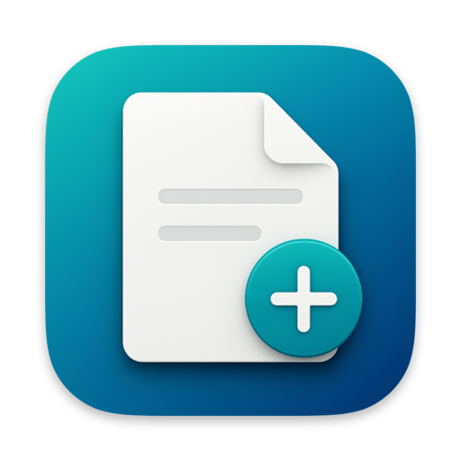 NewFile - Quick File Creation app icon