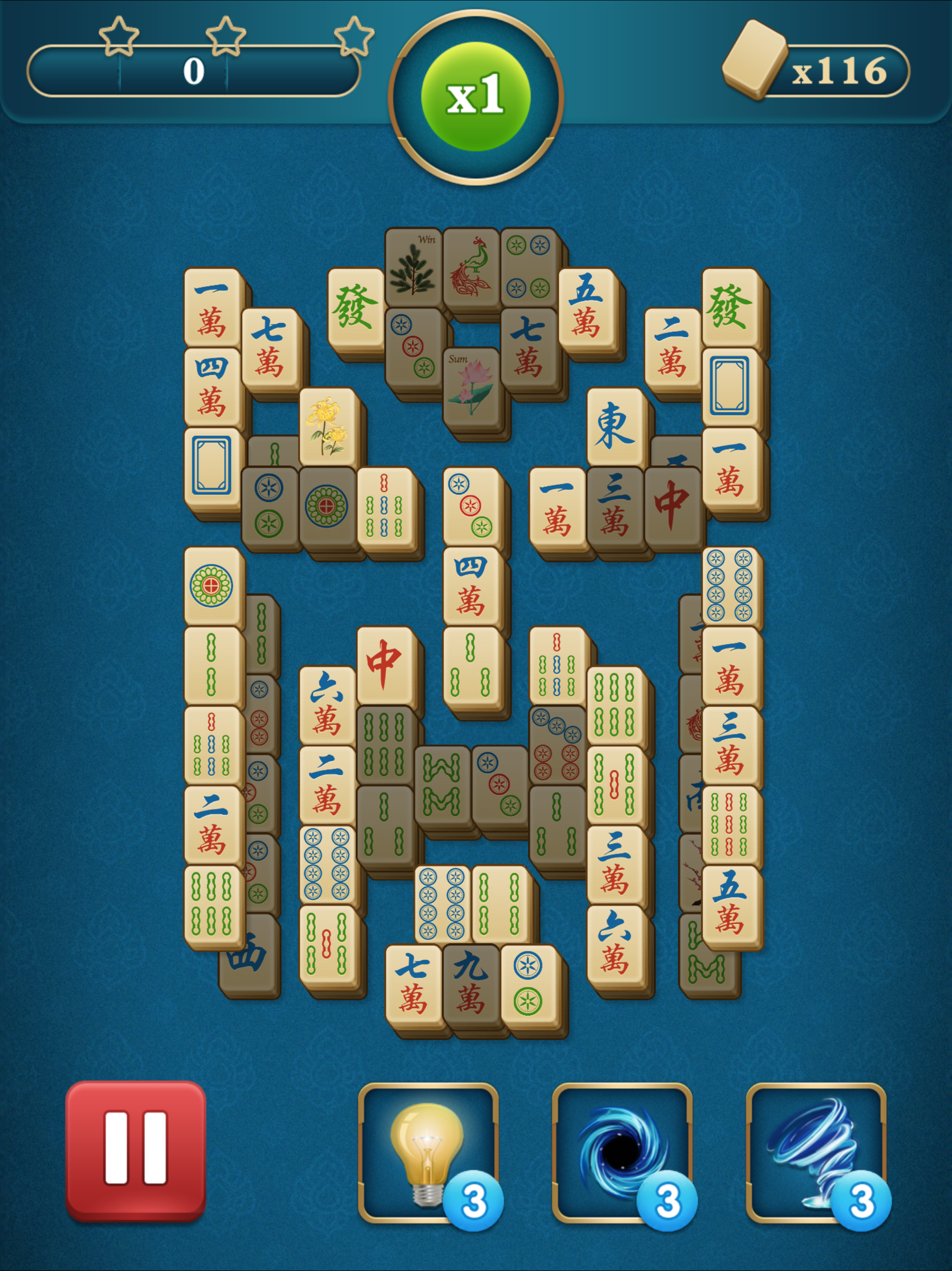 Mahjong Solitaire: Earth