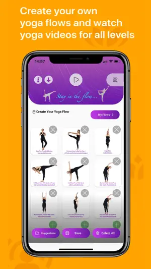 Yoga Sequence Builder - FLOW screenshot 1