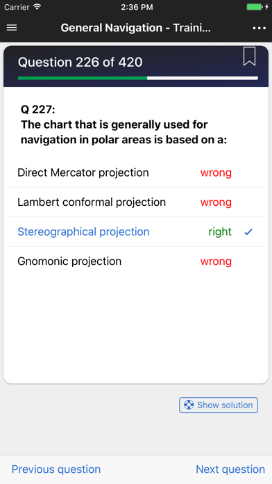 Fasttrack ATPL - Pilot Exams Screenshot 6 of 6