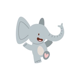 Tap Dancing Elephant Stickers