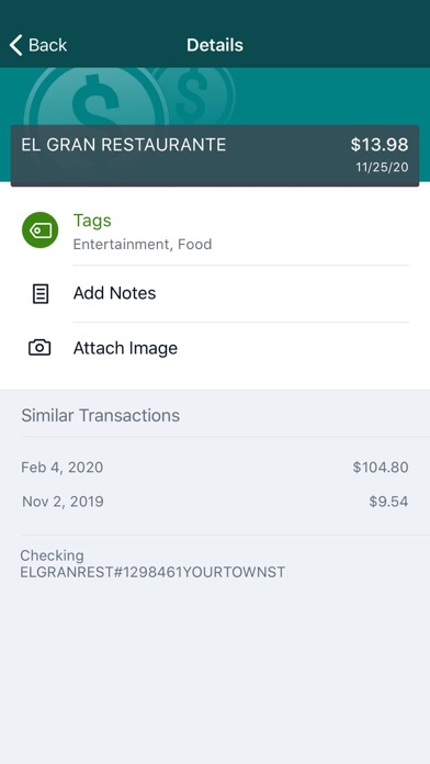 Screenshot 1 of Carver Bank Mobile App