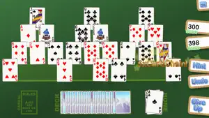 Crystal TriPeaks Solitaire screenshot 1