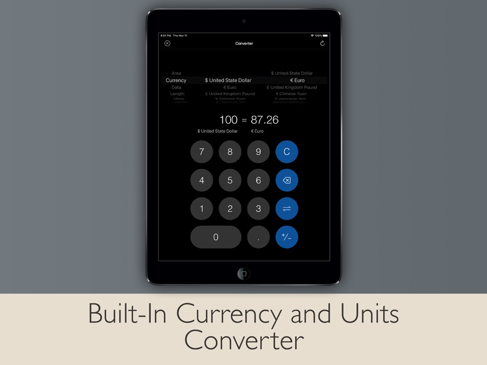 #4. Calculator - Pad Edition (iOS) Por: Ratha Sou