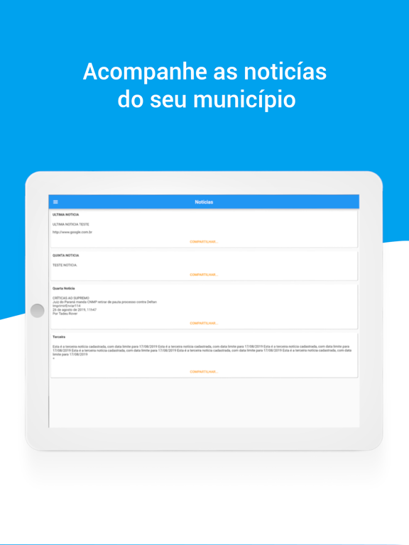 Mais Saúde Cidadão iPad screenshot 4