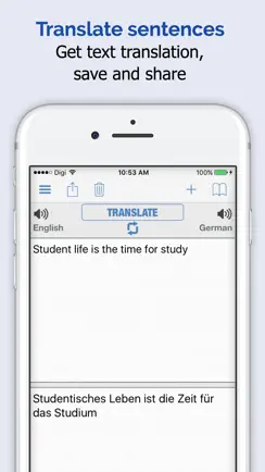 German Dictionary + iPhone image 3