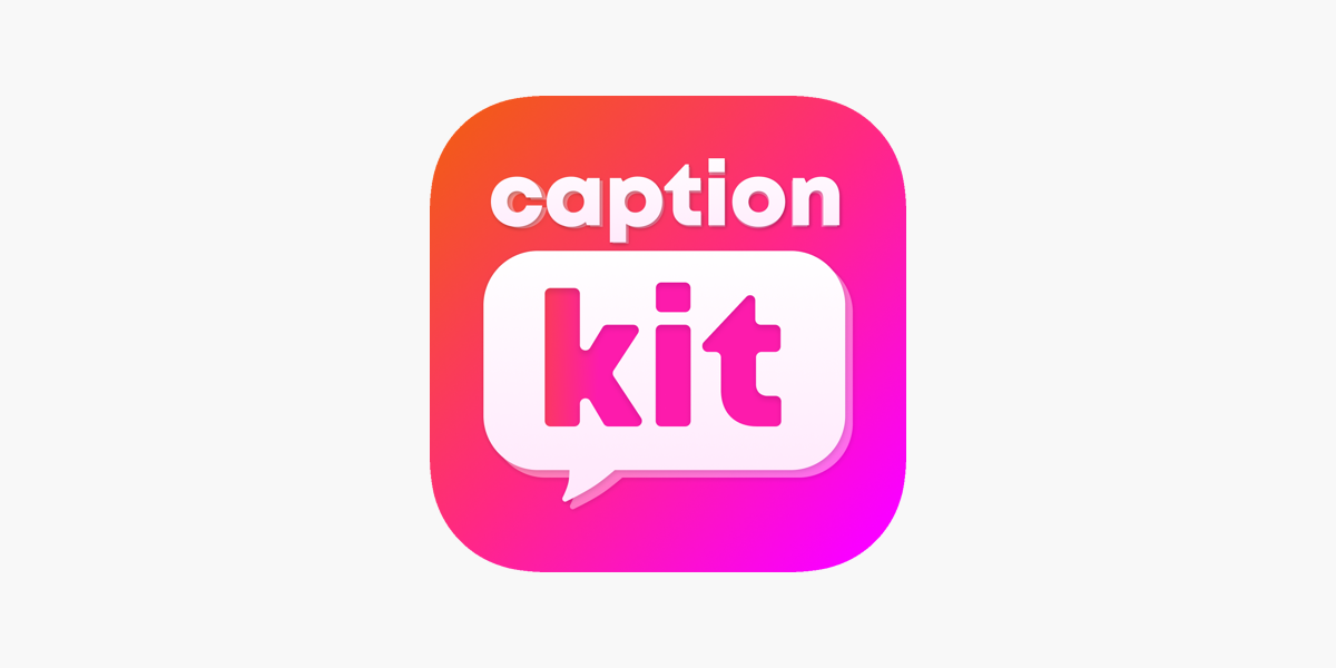 
      ‎Captions for Video Caption Kit on the App Store
    