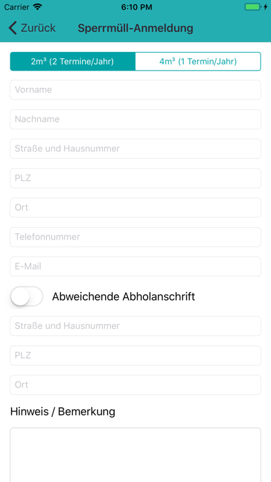 Screenshot #1 pour Abfallapp Landkreis Kusel