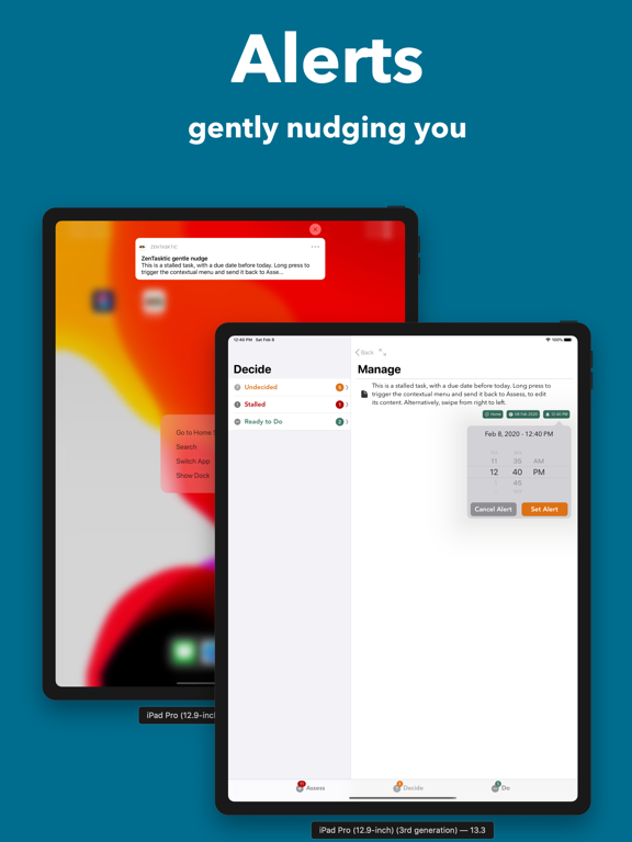 addTaskManager: ADD To Do List iPad screenshot