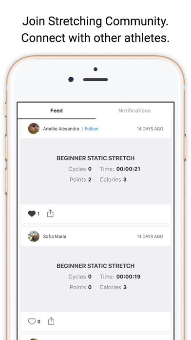 Screenshot #3 pour Stretching & Flexibility Plans