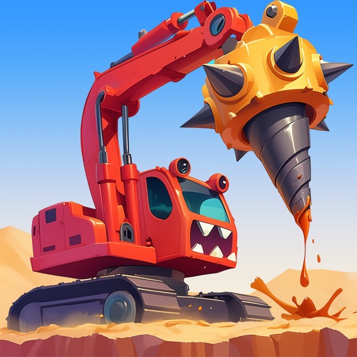 Dinosaur Digger Excavator Game