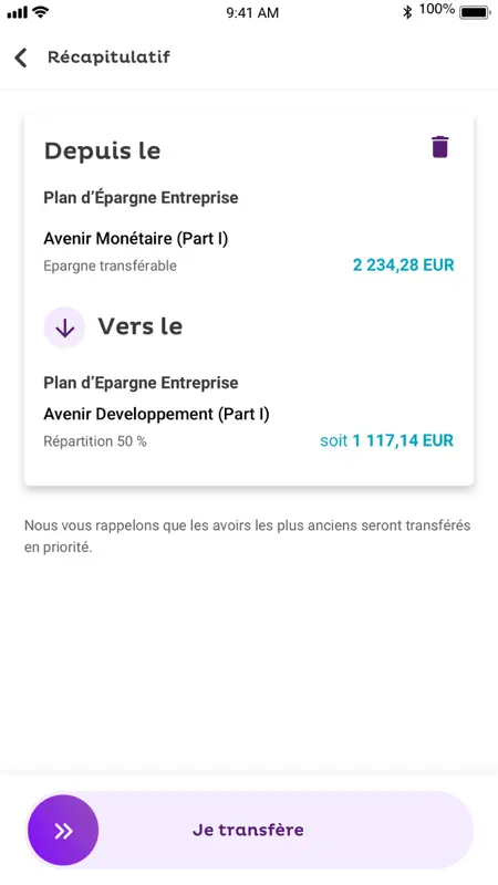 Mon Epargne Salariale screenshot 7 of 8