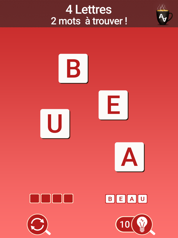 Screenshot #4 pour AnagrApp Cup - Jeu de Mots