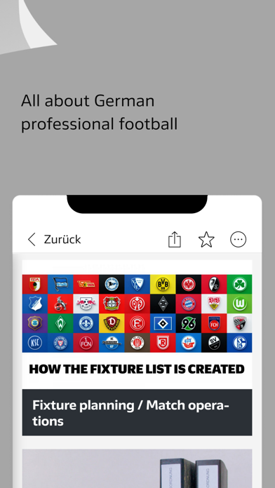 DFL iPhone screenshot 2 - Sports app