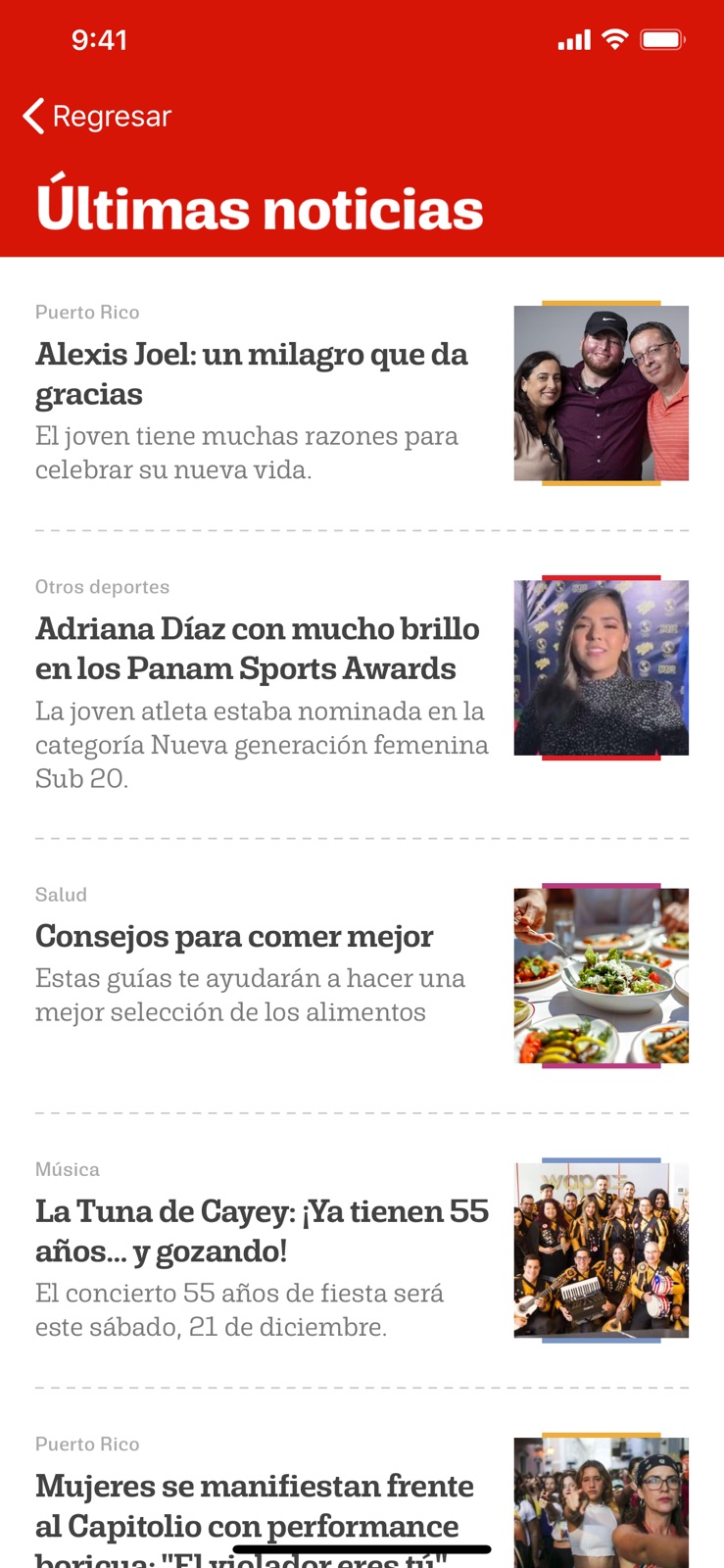 Primera Hora iphone screenshot 2