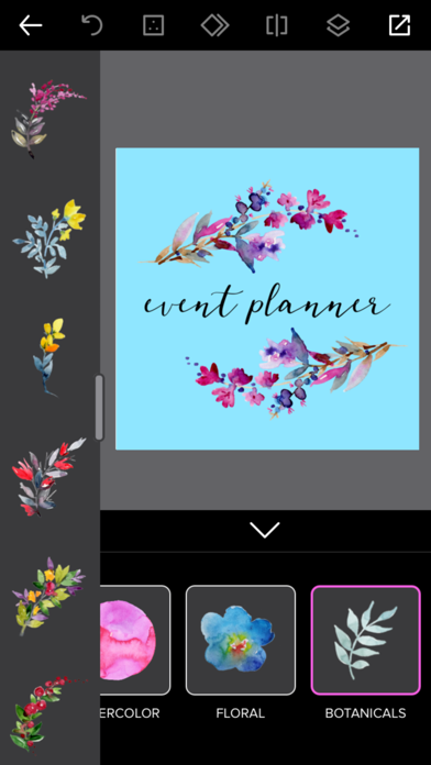 Logo Maker - Watercolor Logo Screenshot