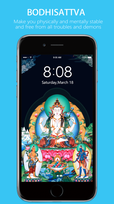 Buddha Wall-Buddhist Wallpaper Screenshot