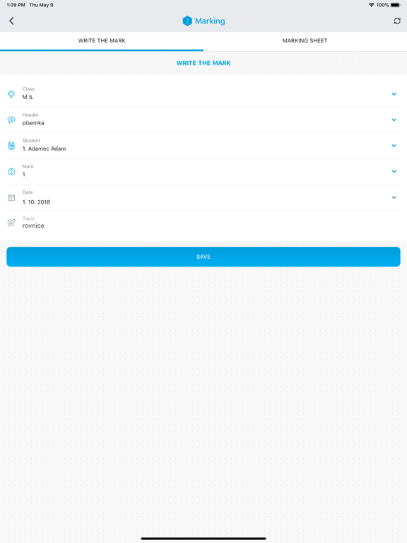 Screenshot #6 pour Bakaláři OnLine