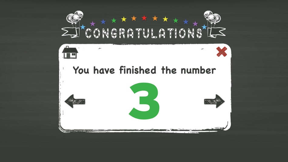 #3. Trace Numbers • Kids Learning (iOS) Podle: Vu Dang