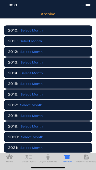 CTisus iQuiz 25 iPhone screenshot 8 - Medical app