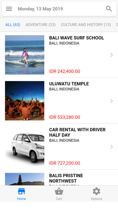 Screenshot #1 pour GoVacation Online Booking