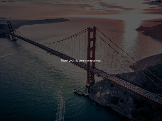 Sign Up Events iPad screenshot 4 - Business app