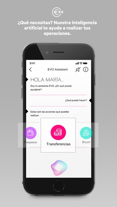 EVO Banco Móvil Screenshot