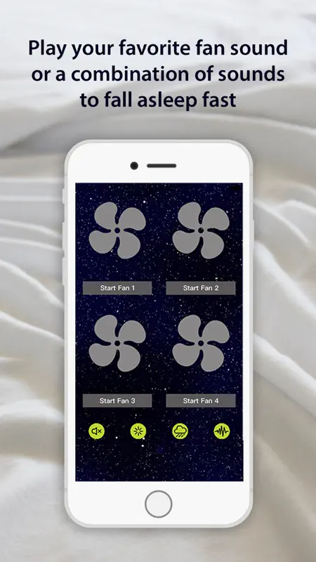 NiteFan - White Noise Fan App screenshot 1 of 4