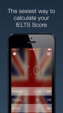 IELTS Score Calculatorのおすすめ画像1