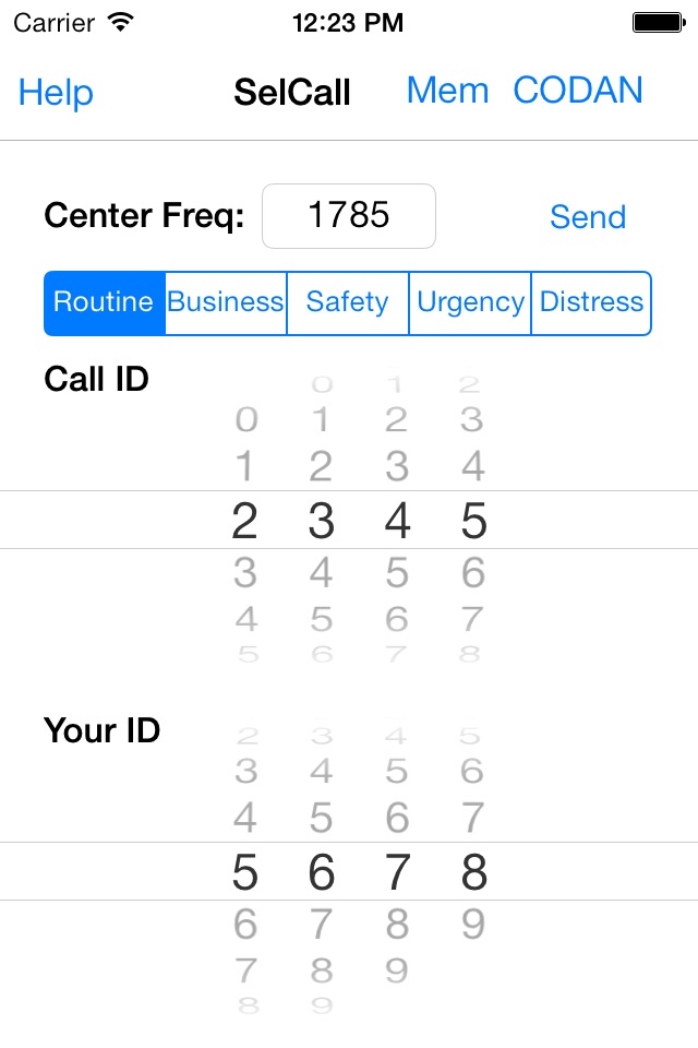 Selcall Selective Calling Tone screenshot 2