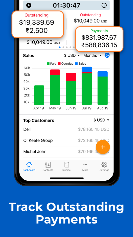#3. Easy Invoice Maker App by Moon (macOS) 来自: Moon Technolabs Pvt Ltd