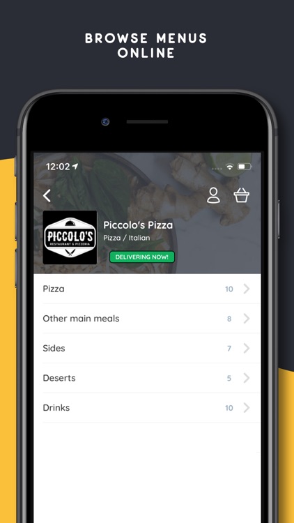 Pronto - Local food delivery
