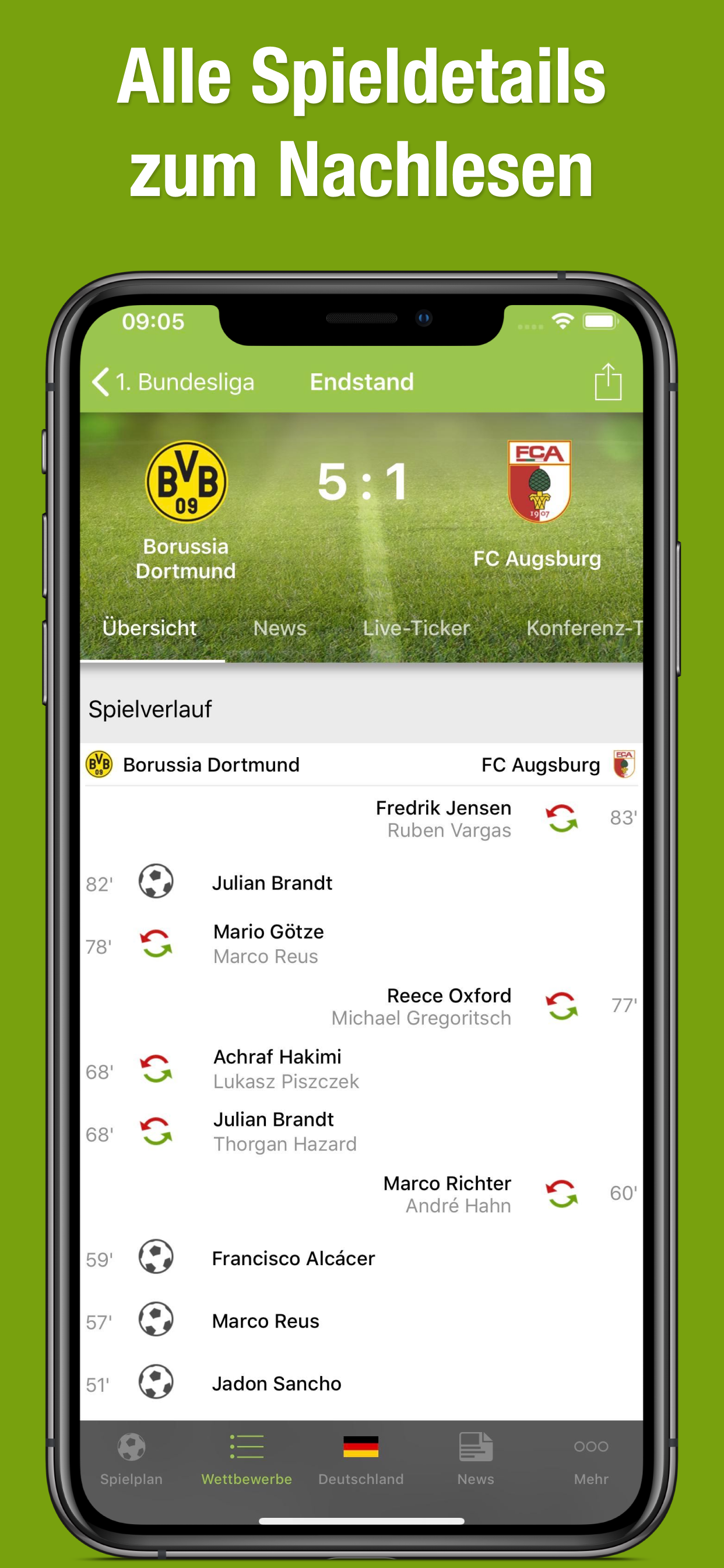 Fußballfunk: Deine Fußball-App screenshot 6