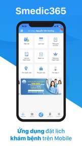 SMedic365 @Đặt hẹn Xem kết quả screenshot