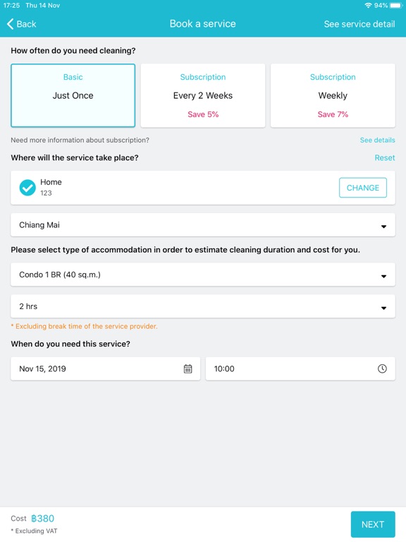 Screenshot #5 pour BeNeat - แม่บ้านออนไลน์