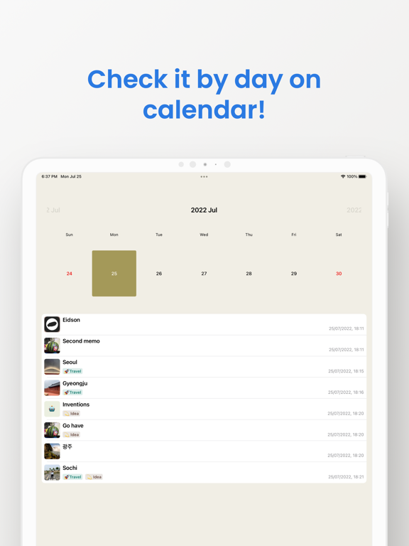 Snapnote: Your AI Idea Compass iPad screenshot 3 - Productivity app