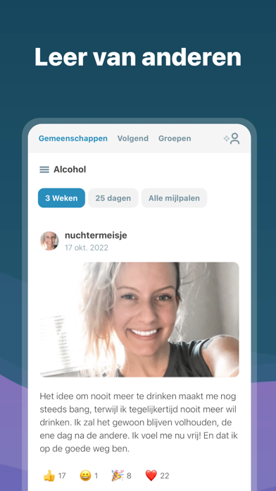 I Am Sober - Ik ben nuchter iPhone app afbeelding 7