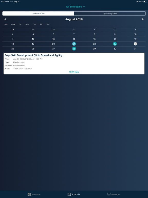 App screenshot