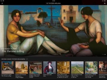 Second Canvas Thyssen Malaga iPad screenshot