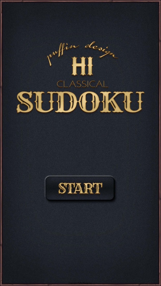 #1. Hi Sudoku - classic brain game (iOS) Podle: Puffin Design Inc.