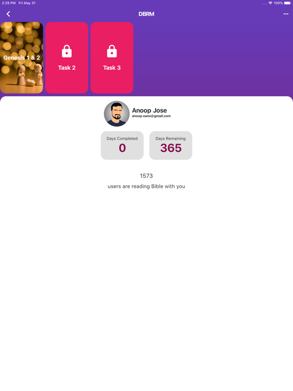 Screenshot #5 pour Daily Bible Reading Mission
