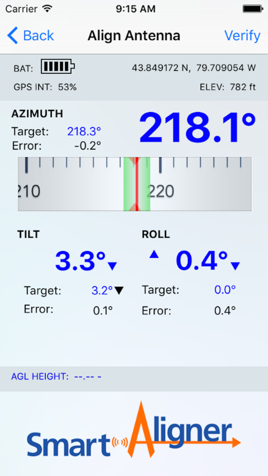#2. Smart Aligner (iOS) By: Multiwave Sensors Inc.